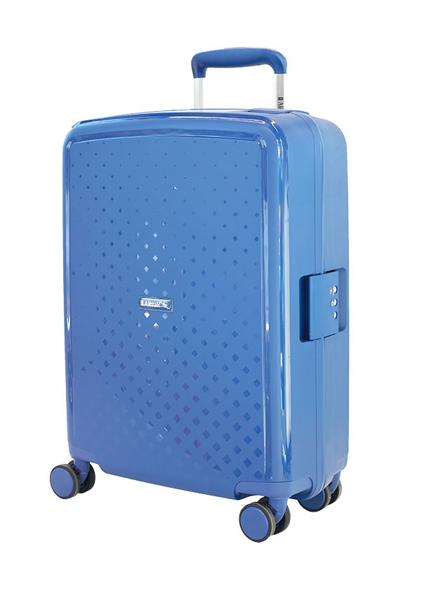 Alezar Premium matkalaukkusetti sininen (20" 24" 28")